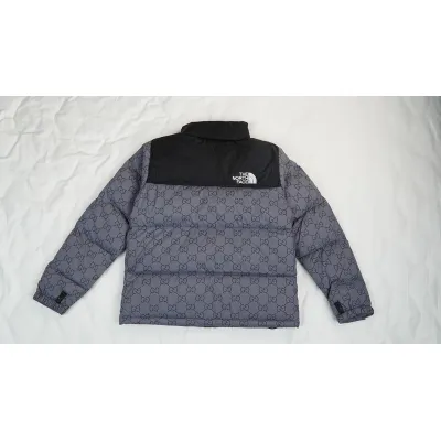 TheNorthFace Splicing White And Grey GUCCI 02