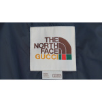 TheNorthFace Splicing White And Grey GUCCI
