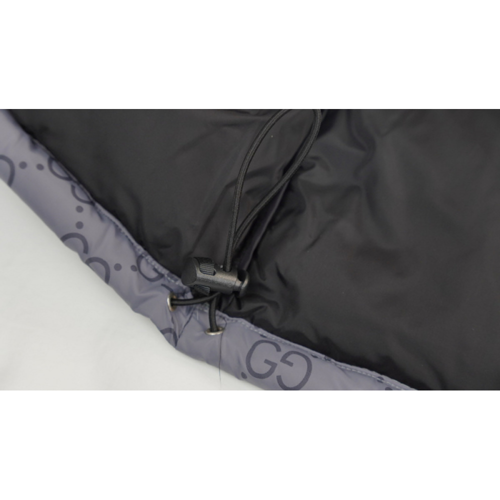 TheNorthFace Splicing White And Grey GUCCI