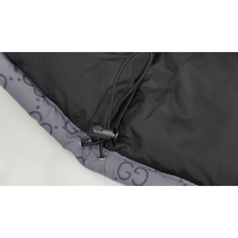 TheNorthFace Splicing White And Grey GUCCI