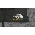 TheNorthFace Splicing White And Grey GUCCI