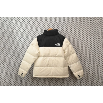 TheNorthFace Splicing White And Milky White 02