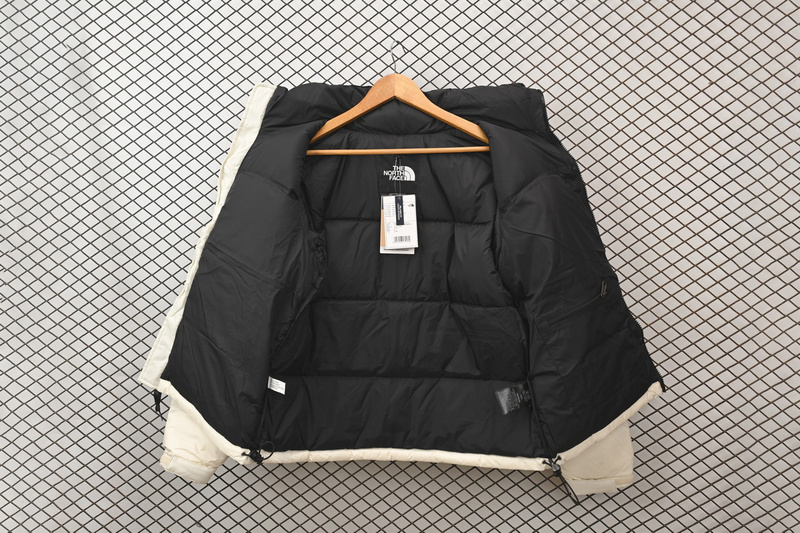 TheNorthFace Splicing White And Milky White