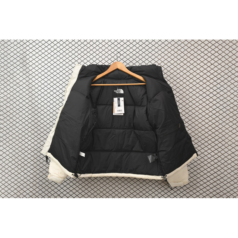 TheNorthFace Splicing White And Milky White