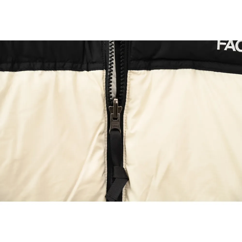 TheNorthFace Splicing White And Milky White