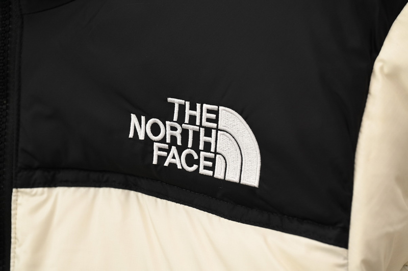 TheNorthFace Splicing White And Milky White