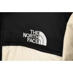 TheNorthFace Splicing White And Milky White