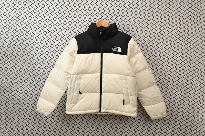 TheNorthFace Splicing White And Milky White