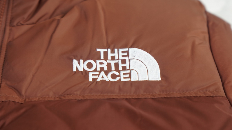 TheNorthFace Splicing White And Mocha Brown
