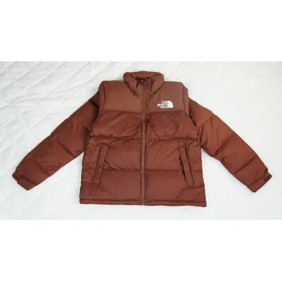 TheNorthFace Splicing White And Mocha Brown 01