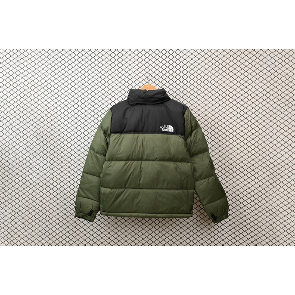 TheNorthFace Splicing White And Mugwort Green