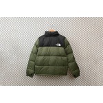 TheNorthFace Splicing White And Mugwort Green