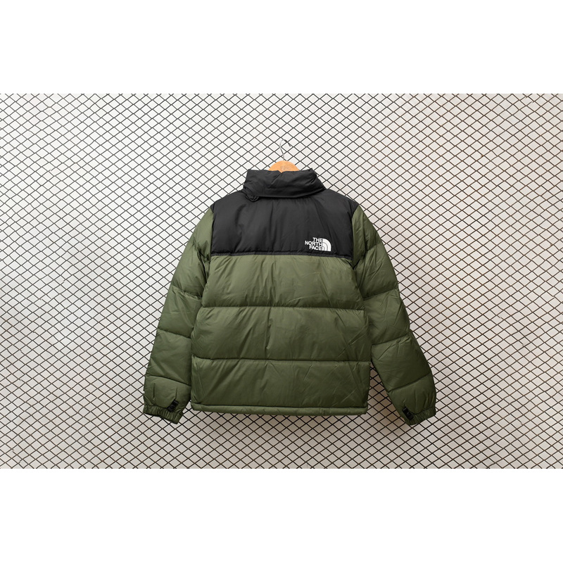 TheNorthFace Splicing White And Mugwort Green