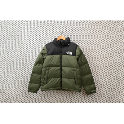 TheNorthFace Splicing White And Mugwort Green 01