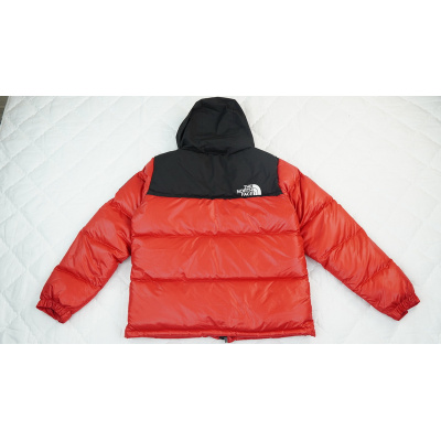 TheNorthFace Splicing White And Orange 02