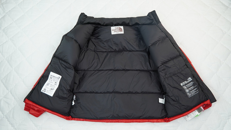 TheNorthFace Splicing White And Orange