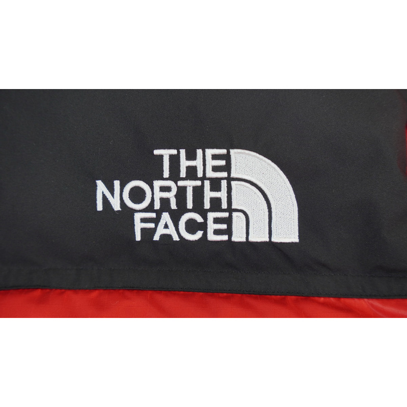 TheNorthFace Splicing White And Orange