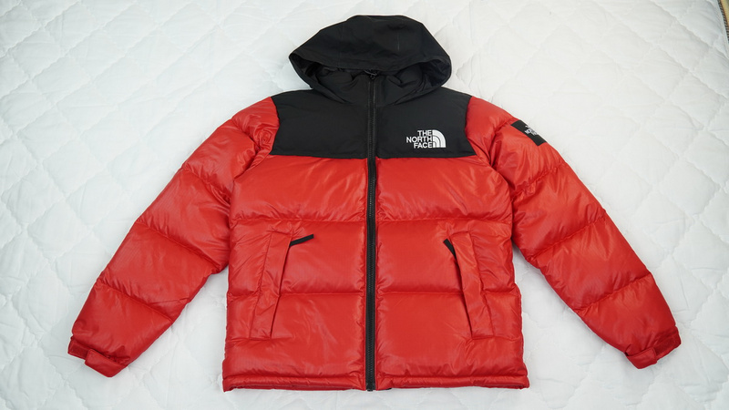 TheNorthFace Splicing White And Orange