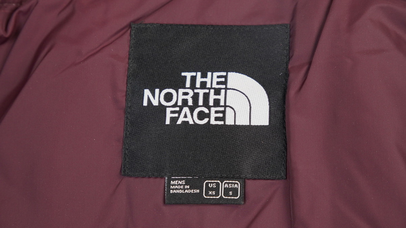 TheNorthFace Splicing White And Red Brown