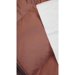 TheNorthFace Splicing White And Red Brown