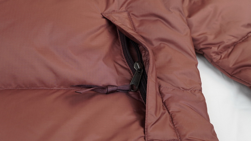 TheNorthFace Splicing White And Red Brown
