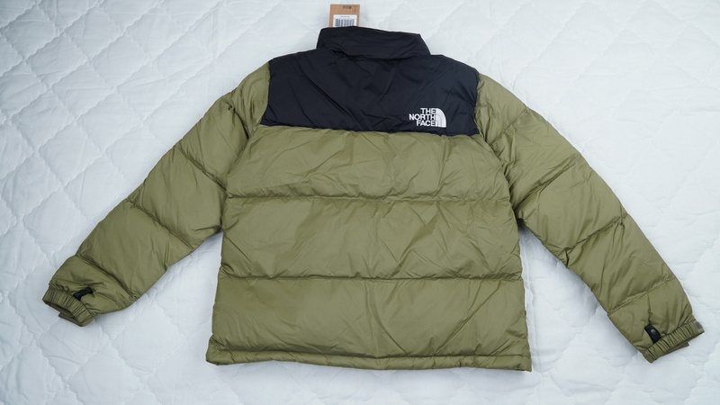 TheNorthFace Splicing White And Red Grass Green
