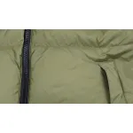 TheNorthFace Splicing White And Red Grass Green