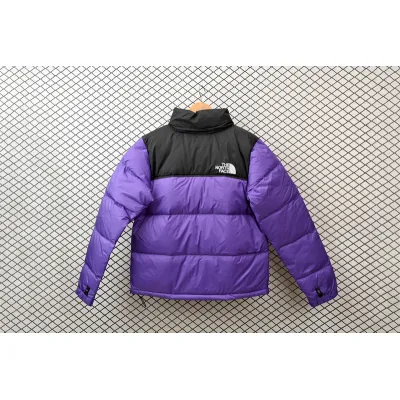 TheNorthFace Splicing White And Red Purple 02