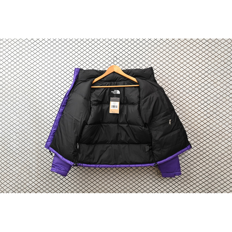 TheNorthFace Splicing White And Red Purple