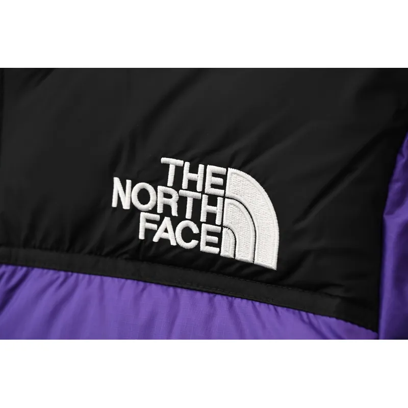 TheNorthFace Splicing White And Red Purple