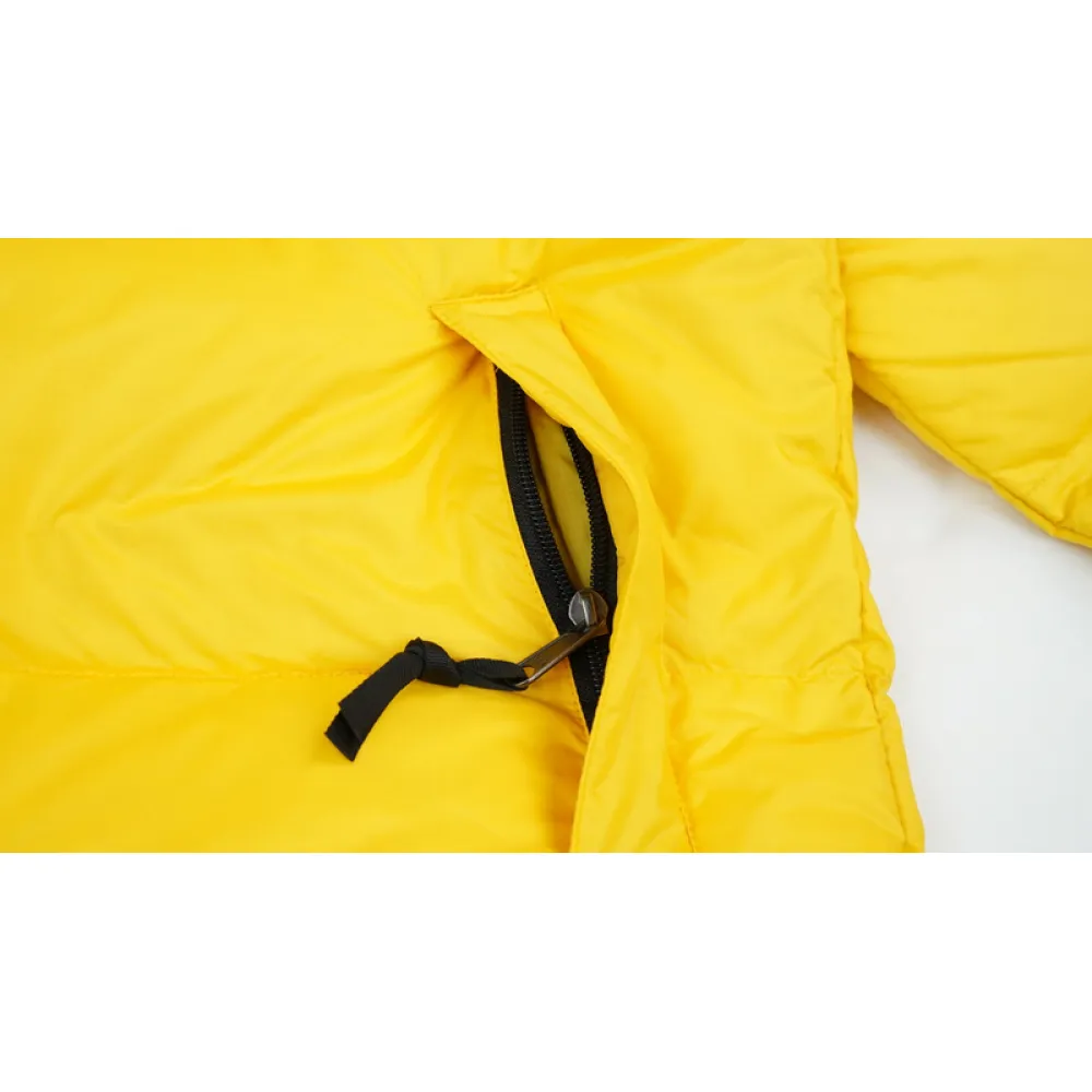 TheNorthFace Splicing Yellow And Black