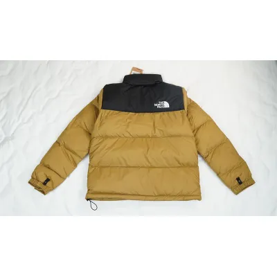 TheNorthFace Splicing White And Red Yellowish Brown 02