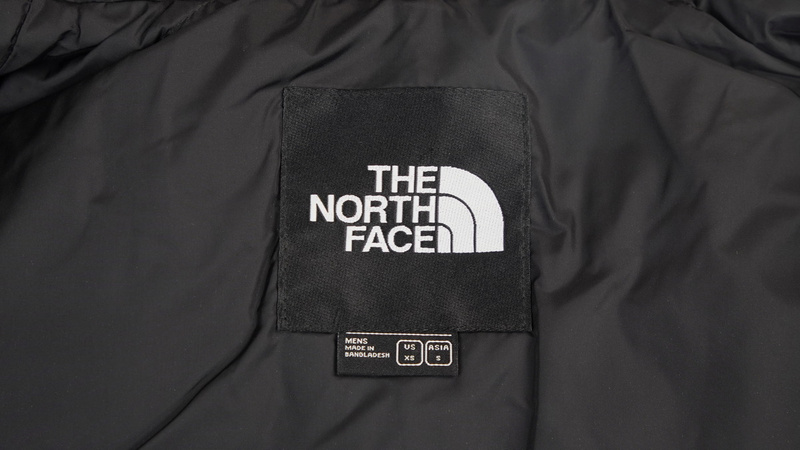 TheNorthFace Splicing White And Red Yellowish Brown