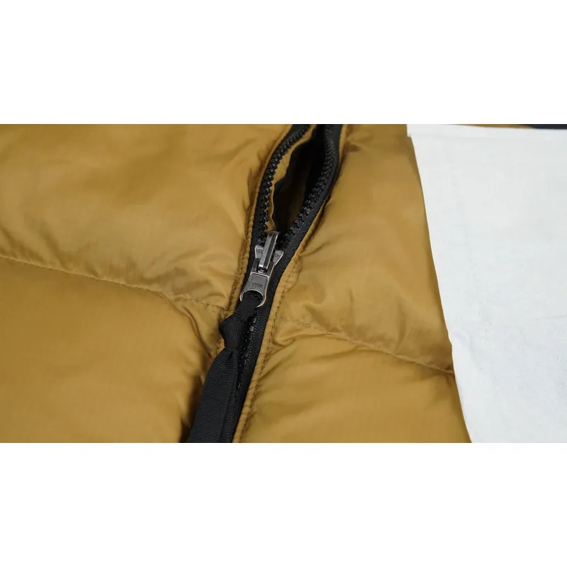 TheNorthFace Splicing White And Red Yellowish Brown