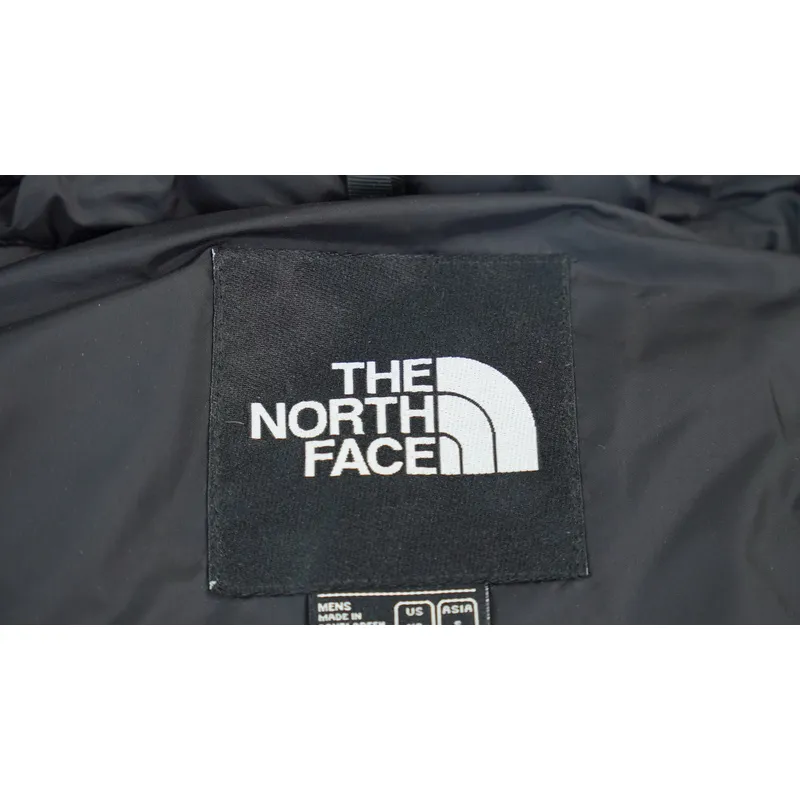 TheNorthFace Splicing White And Snow Mountain