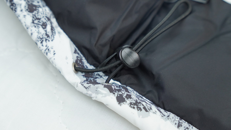 TheNorthFace Splicing White And Snow Mountain