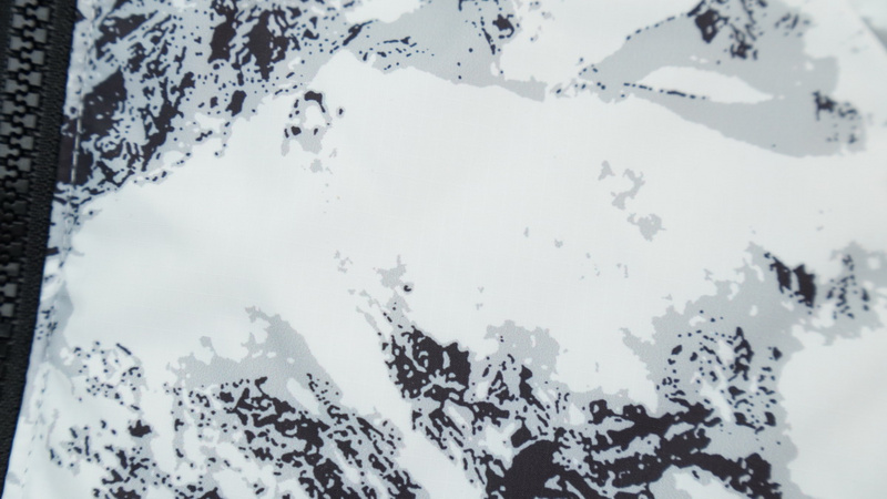 TheNorthFace Splicing White And Snow Mountain