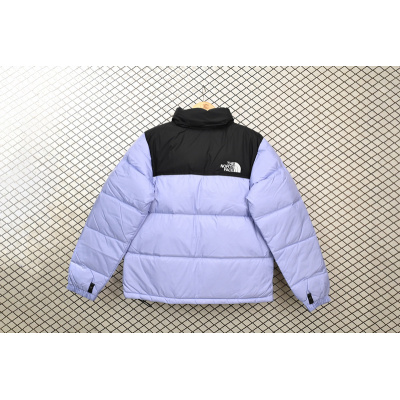 TheNorthFace Splicing White And Taro Purple 02