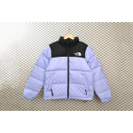 TheNorthFace Splicing White And Taro Purple