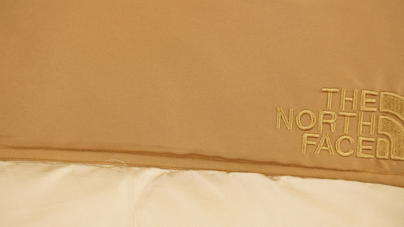 TheNorthFace Splicing White And Wheat