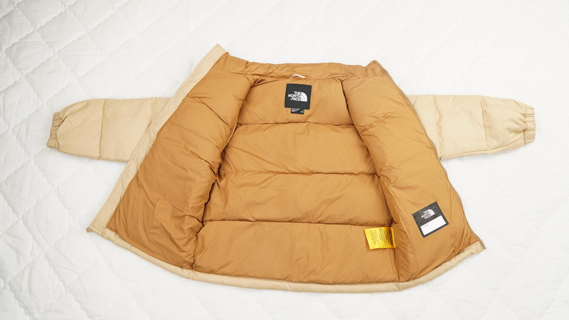 TheNorthFace Splicing White And Wheat