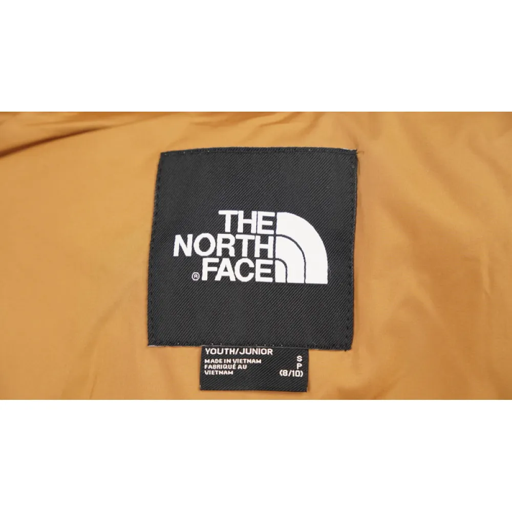 TheNorthFace Splicing White And Wheat