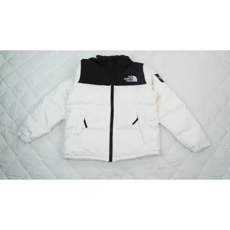 TheNorthFace Splicing White And White