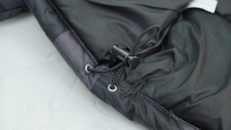 TheNorthFace Splicing White And XX black