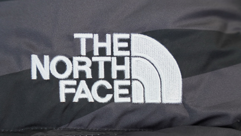 TheNorthFace Splicing White And XX black