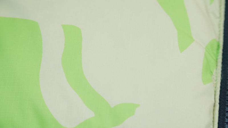 TheNorthFace Splicing White And XX Green