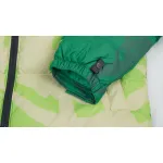 TheNorthFace Splicing White And XX Green