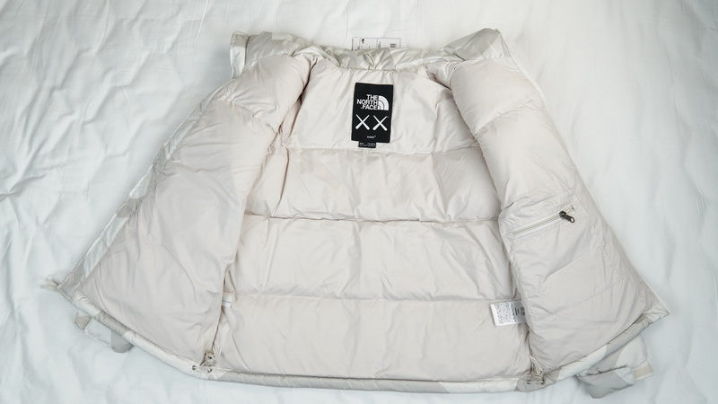 TheNorthFace Splicing White And XX white