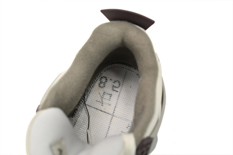 DJ Batch Air Jordan 4 White Phan Tom