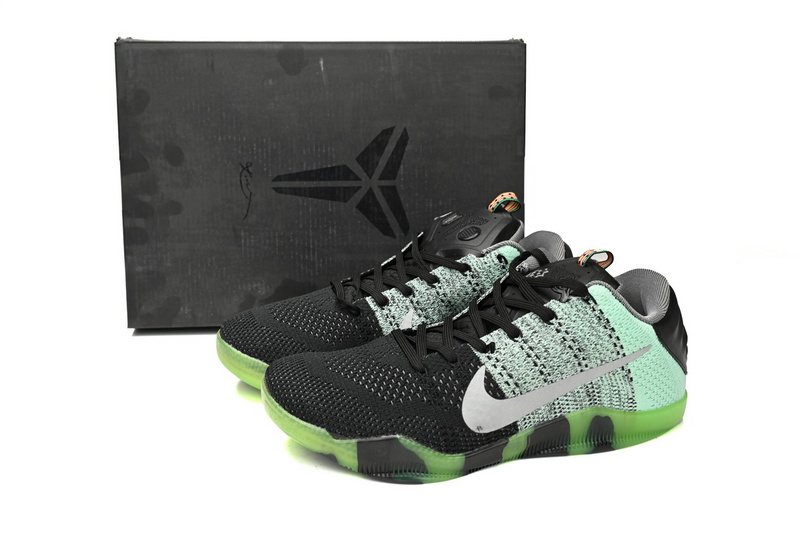 Nike Kobe 11 Low Easter Black and Green